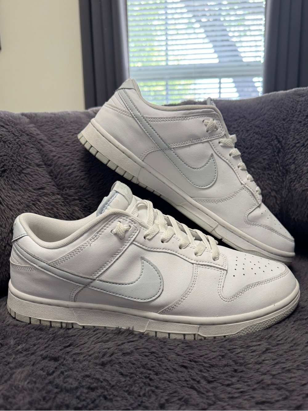 Nike Men's Dunk Low Retro White Pure Platinum